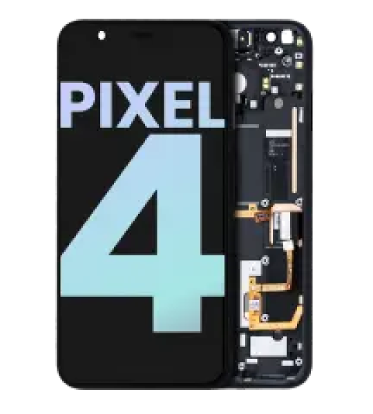 Google Pixel 4 Display + Frame - White SVP
