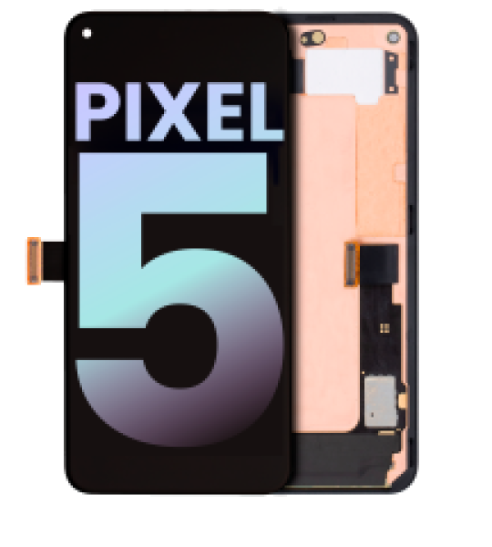 Google Pixel 5 Display + Frame - Black SVP