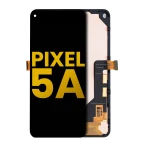 Google Pixel 5a 5G Display + Frame - Black Refurbished
