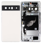 Google Pixel 6 Pro Back Housing - Cloudy White Pulled A