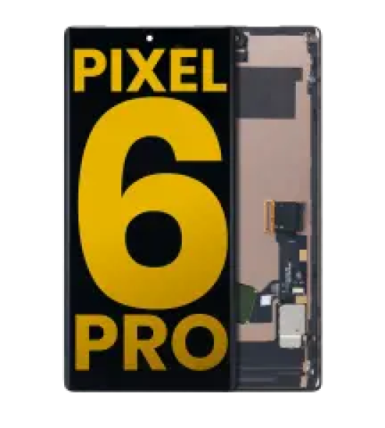 Google Pixel 6 Pro Display + Frame with Fingerprint Sensor Refurbished