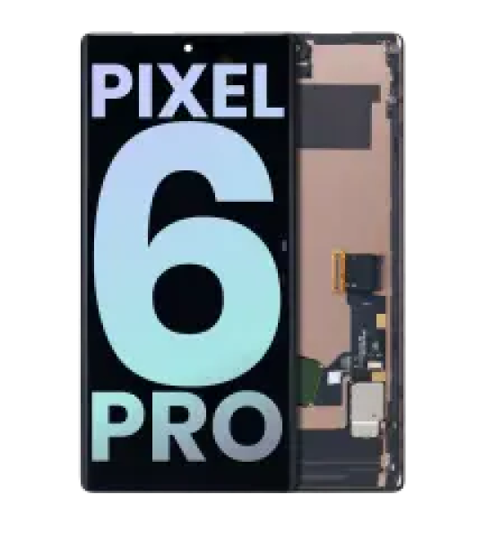 Google Pixel 6 Pro Display + Frame with Fingerprint Sensor SVP