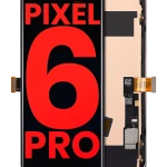 Google Pixel 6 Pro Display + Frame (No Fingerprint Sensor) Soft Oled