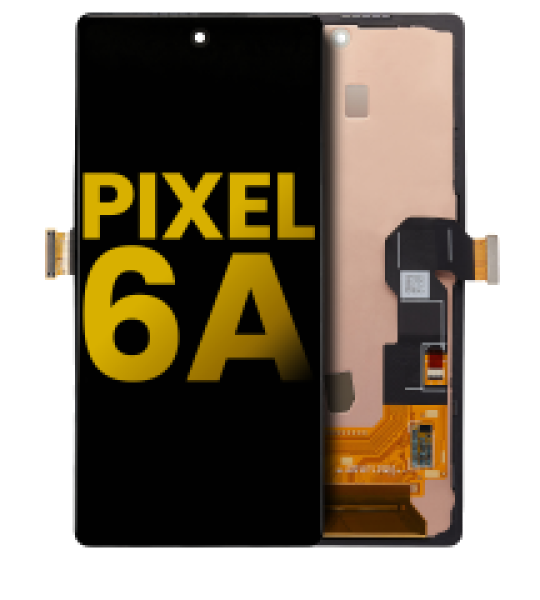 Google Pixel 6a Display + Frame (No Fingerprint Sensor) Refurbished