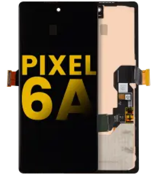 Google Pixel 6a Display + Frame (No Fingerprint Sensor) Refurbished