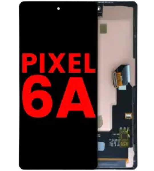 Google Pixel 6a Display + Frame (No Fingerprint Sensor) Soft Oled