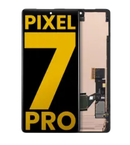 Google Pixel 7 Pro Display + Frame With Fingerprint Sensor Refurbished