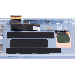 Google Pixel 7a 5G Display + Frame With Fingerprint Sensor - Sea Refurbished