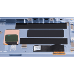 Google Pixel 7a 5G Display + Frame With Fingerprint Sensor - Sea Refurbished