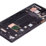 Google Pixel 7a 5G Display + Frame With Fingerprint Sensor - Charcoal Refurbished