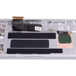 Google Pixel 7a 5G Display + Frame With Fingerprint Sensor - Snow Refurbished