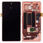 Google Pixel 7a 5G Display + Frame With Fingerprint Sensor - Coral Refurbished