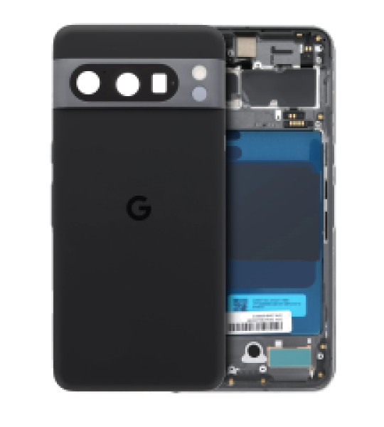 Google Pixel 8 Pro Back Housing - Obsidian SVP
