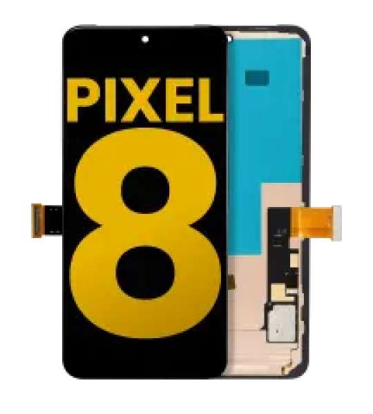 Google Pixel 8 Display + Frame (No Fingerprint Sensor) Refurbished