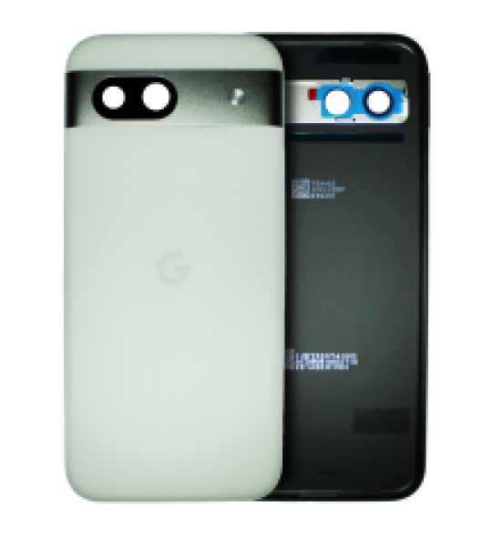 Google Pixel 8a Back Cover with Camera Lens - Porcelain SVP