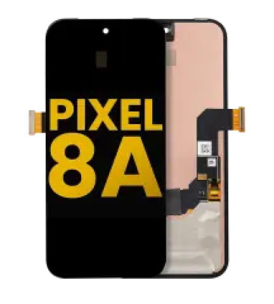 Google Pixel 8a Display (No Frame) With Fingerprint Sensor Refurbished