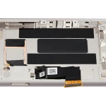 Google Pixel 8a Display + Frame With Fingerprint Sensor - Porcelain Refurbished
