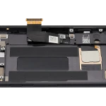 Google Pixel 8a Display + Frame With Fingerprint Sensor - Obsidian Refurbished