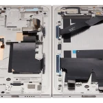 Google Pixel 9 Pro Fold Inner Display + Frame - Porcelain Refurbished