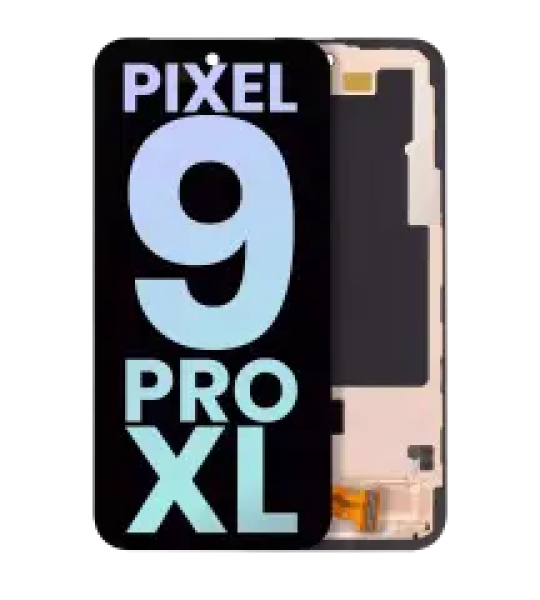 Google Pixel 9 Pro XL Display + Frame With Fingerprint Sensor SVP