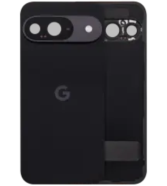 Google Pixel 9 Back Cover With Camera Lens - Obsidian Pulled A