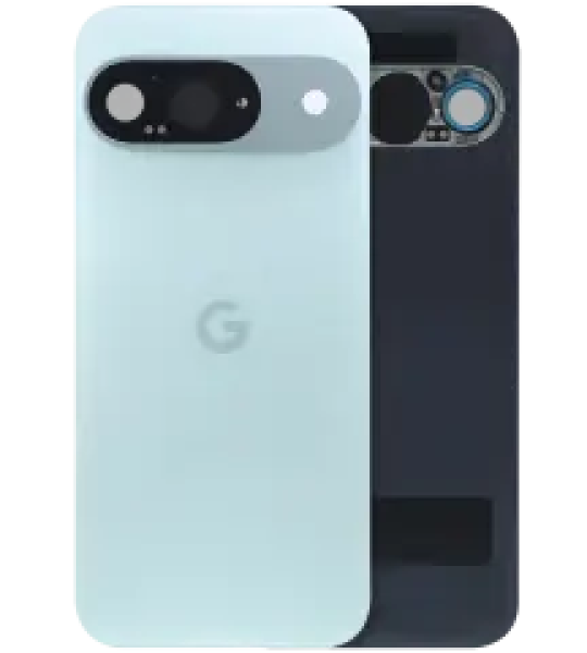 Google Pixel 9 Back Cover With Camera Lens - Wintergreen Pulled A