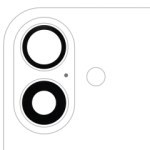 Apple iPhone 16 / 16 Plus Back Camera Lens 2 Piece Set (10 Pack) OEM-Equivalent