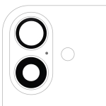 Apple iPhone 16 / 16 Plus Back Camera Lens 2 Piece Set (10 Pack) OEM-Equivalent