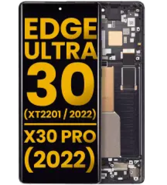 Motorola Moto Edge 30 Ultra (2022) / X30 Pro (2022) Display (No Frame) - Interstellar Black Refurbished