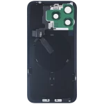 Apple iPhone 15 Pro Max Back Cover with Magnet Bazel incl NFC and Flash Flex - Blue Titanium Service Pack