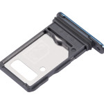 Motorola Moto Edge 20 Pro (2021) Dual Sim Tray - Blue Vegan Leather OEM-Equivalent