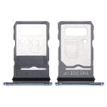 Motorola Moto Edge 20 Pro (2021) Sim Tray - Blue Vegan Leather OEM-Equivalent