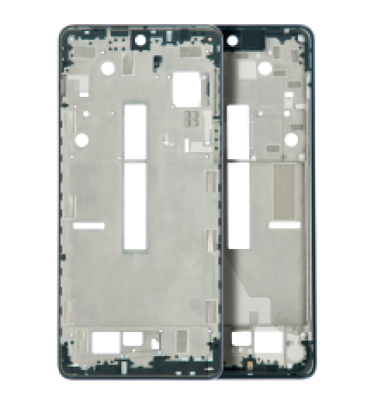 Motorola Moto Edge 20 Pro (2021) Mid-Frame Housing - Midnight Blue OEM-Equivalent