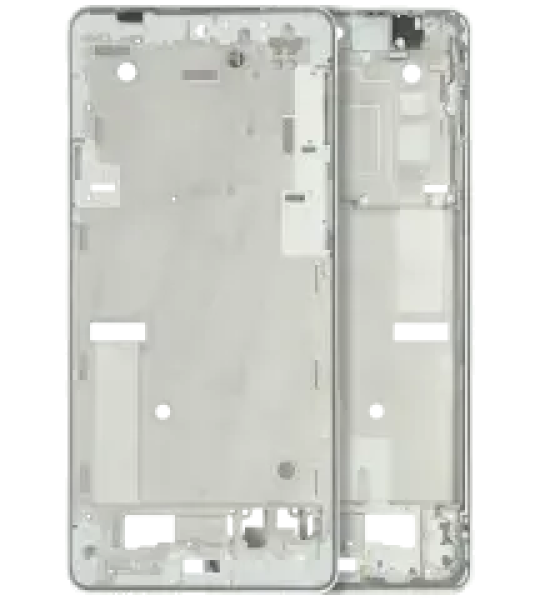 Motorola Moto Edge 20 (2021) Mid-Frame Housing - Frosted White OEM-Equivalent
