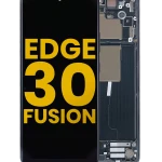Motorola Moto Edge 30 Fusion (2022) Display + Frame - Cosmic Gray Refurbished
