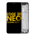Motorola Moto Edge 30 Neo (2022) Display + Frame - Black Onyx Refurbished