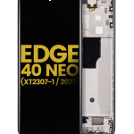 Motorola Moto Edge 40 Neo (2023) Display + Frame - Black Refurbished