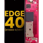 Motorola Moto Edge 40 (2023) Display + Frame - Viva Magenta Refurbished