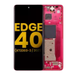 Motorola Moto Edge 40 (2023) Display + Frame - Viva Magenta Refurbished