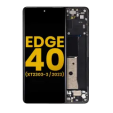 Motorola Moto Edge 40 (2023) Display + Frame - Eclipse Black Refurbished