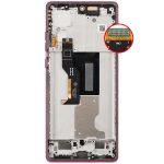 Motorola Moto Edge 50 Fusion 5G (2024) Display + Frame - Hot Pink Refurbished