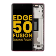 Motorola Moto Edge 50 Fusion 5G (2024) Display + Frame - Hot Pink Refurbished