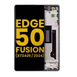 Motorola Moto Edge 50 Fusion 5G (2024) Display + Frame - Forest Blue Refurbished