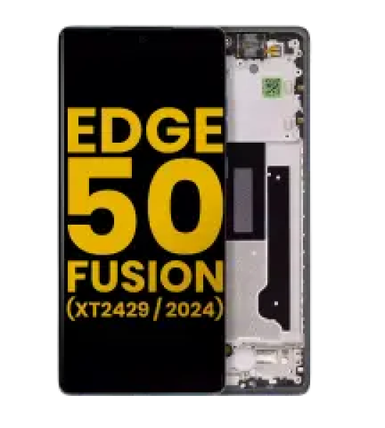 Motorola Moto Edge 50 Fusion 5G (2024) Display + Frame - Forest Blue Refurbished