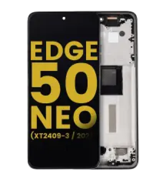 Motorola Moto Edge 50 Neo (2024) Display + Frame - Grisaille Refurbished
