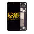 Motorola Moto Edge 50 Pro (2024) Display + Frame - Black Beauty Refurbished