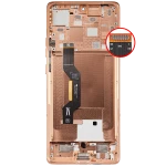 Motorola Moto Edge 50 (2024) Display + Frame - Peach Fuzz Refurbished