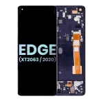 Motorola Moto Edge 5G (2020) Display + Frame - Midnight Magenta SVP