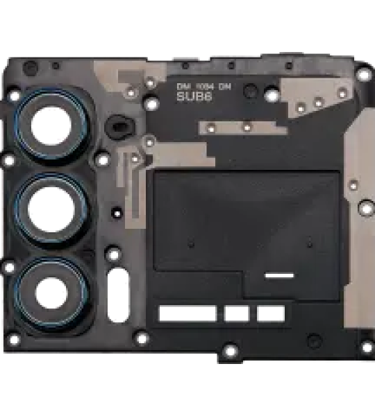 Motorola Moto Edge 5G (2021) Back Camera Lens Bracket - Nebula Blue OEM-Equivalent