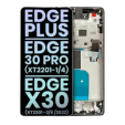 Motorola Moto Edge Plus / Edge 30 Pro (2022) / Edge X30 5G (2021) Display + Frame - Stardust White SVP